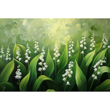 Peinture Avec du Muguet